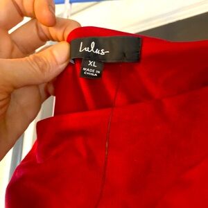Lulus Red Dress XL